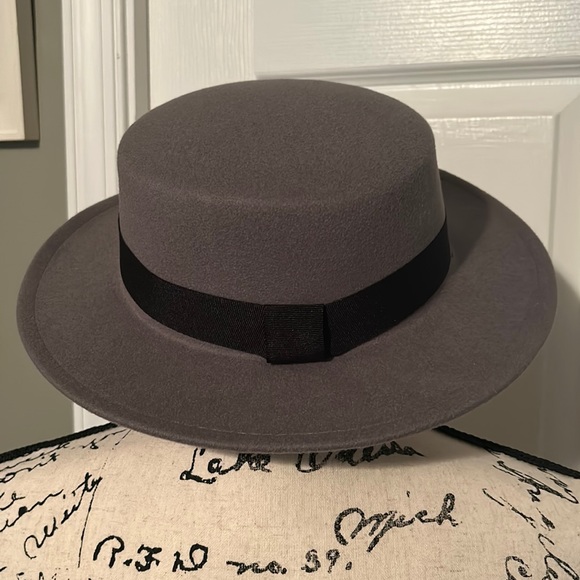 Other - Flat brim fedora NWOT